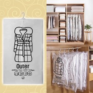 Hangende Vacuüm Opbergzakken (4 stuks) | VACUHANG