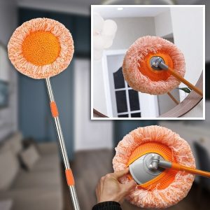 360 roterende, verstelbare, zonnebloem schoonmaakmop| CORALMOP