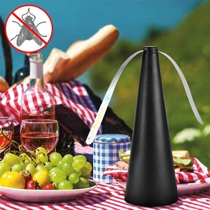 Vliegenverjagende ventilator – geen chemicaliën, geen sprays, houdt vliegen weg van voedsel en tafels | FLYBEGONE