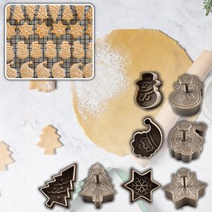 4stk Kerst Koekvormpjes Set | XMASCUTS