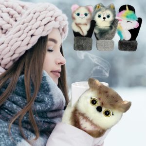 Handschoenen met diertjes MITTENPET