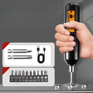 Mini elektrische schroevendraaier - 12 bits, 1 u USB opladen | SCREWZI