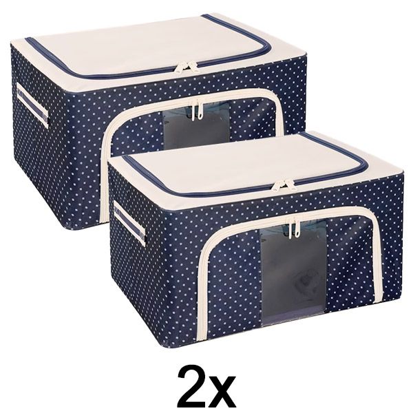 2x Opbergdoos voor garderobe | STACKBOX