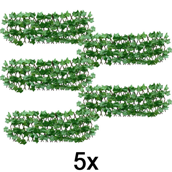 5x Decoratieve en praktische omheining voor terras en tuin | GREENFENCE