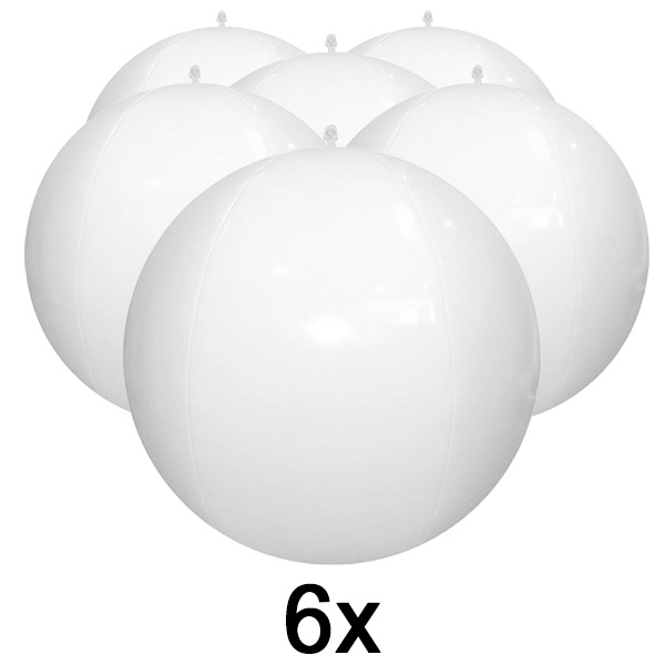 6x Opblaasbare Drijvende Zwembadlampen | POOLGLO