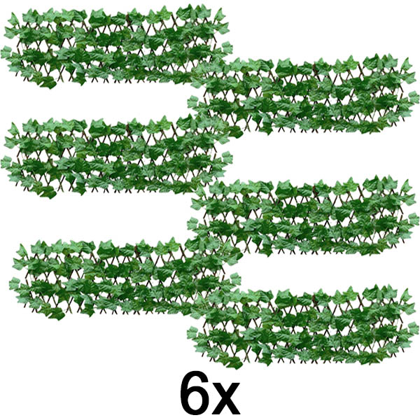 6x Decoratieve en praktische omheining voor terras en tuin | GREENFENCE