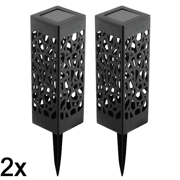 1x Decoratove Solar lamp (2 stuks) | GARDENIAS