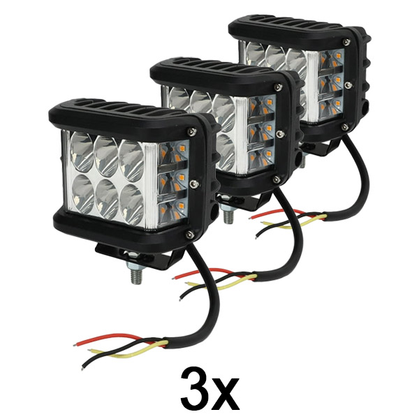 3x Ultieme voertuig LED veiligheidslichten | BOLTLIGHT