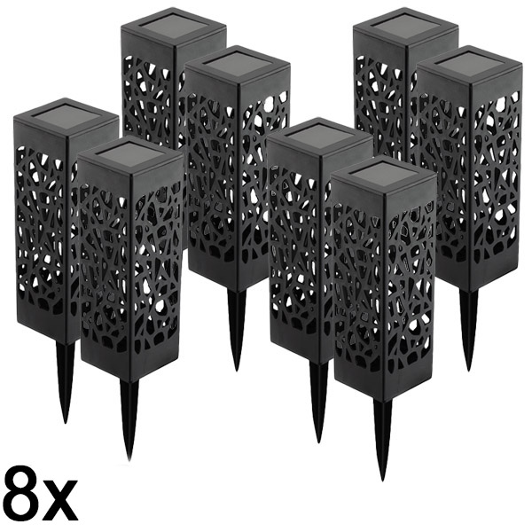 4x Decoratove Solar lamp (2 stuks) | GARDENIAS