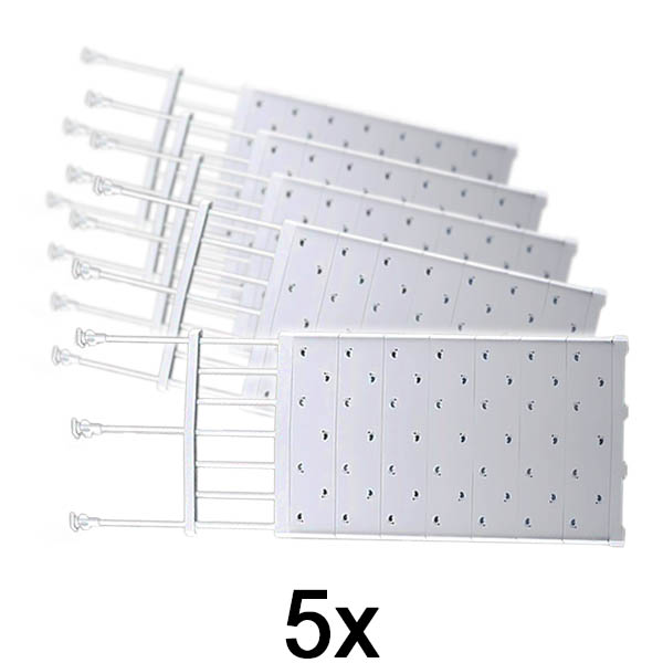 5x Uitbreidbaar opbergrek | SHELFEXPEND