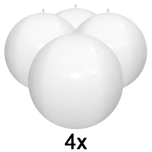 4x Opblaasbare Drijvende Zwembadlampen | POOLGLO