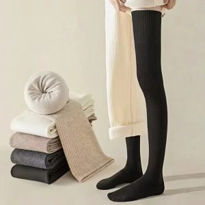 Stijlvolle thermische dijhoge sokken | VIVISOCK