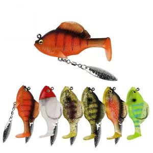 Set vooraf gemonteerde swimbait kunstaas – 10 g, verborgen haak, 6 stuks | FISOLOVKA