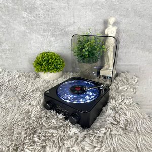 Retro Bluetooth-luidspreker met oceaangolfprojector (14 x 15 cm) | VIVAPLAY