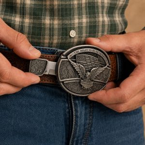 Leren riem met verborgen mes | KOWORA