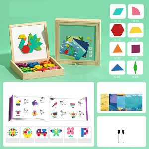Creatief magnetisch houten speelgoed | MAGPUZZ