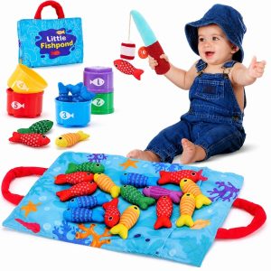 Magnetisch leer visspel (set van 22 stuks)| MONTIFISH