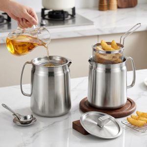Multifunctionele stalen kookpan | OILBASK