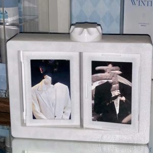 Draaiende instant flip-fotolijst | ROTAPIX