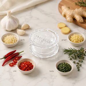 Handmatige handmatige voedselhakker (2 stuks/set) | TWISTCHOP